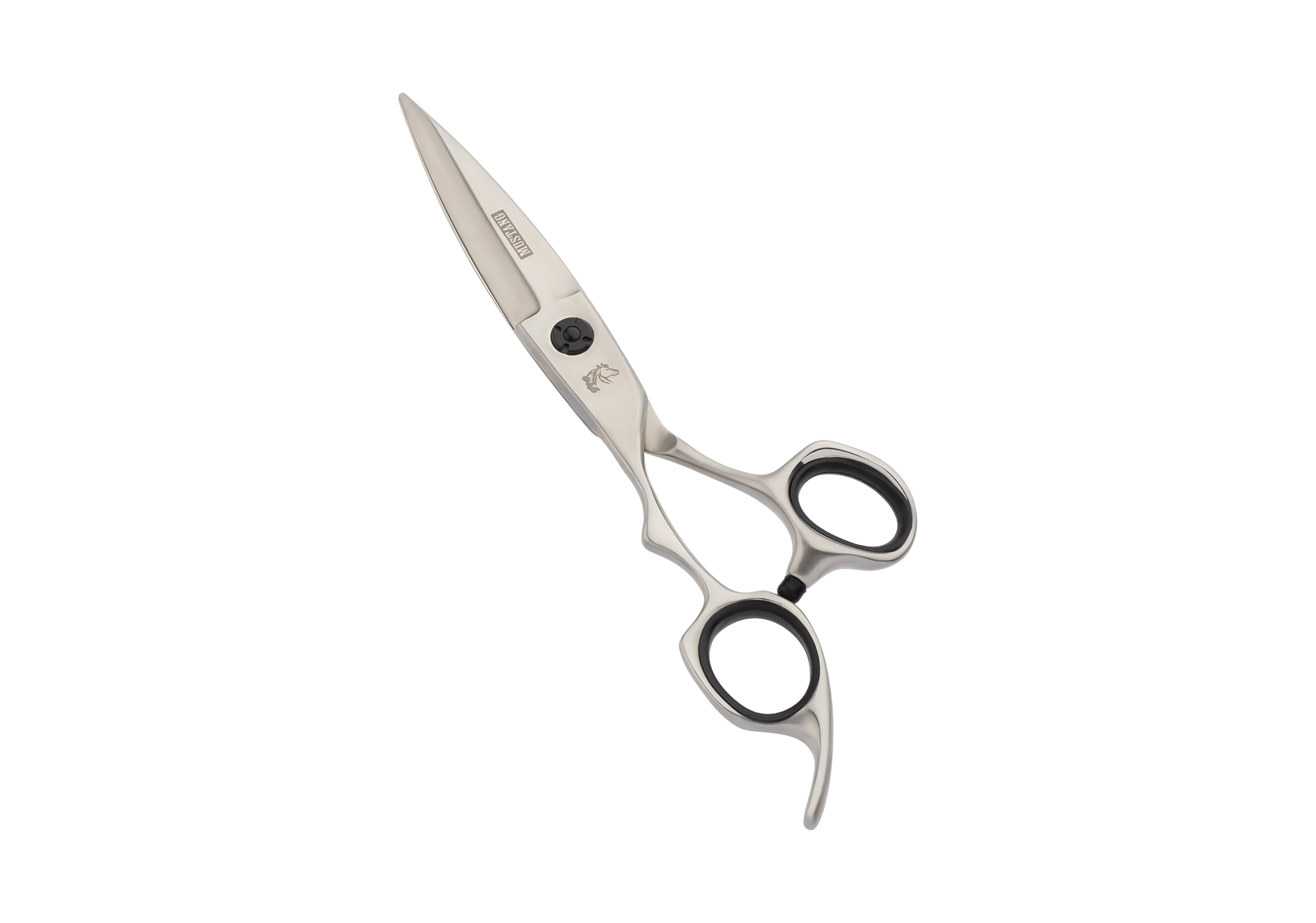 Прямые ножницы - Ножницы прямые для левши Mustang Professional NP-016L Серебристый 5,75 дюймов Фото 1