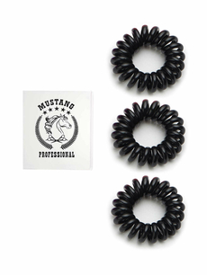 Резинки - Резинки для волос Mustang MRC-3 Чёрный Фото 1