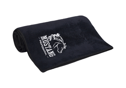 Парикмахерские аксессуары - Полотенце для волос Mustang MPT-01 Черный Фото 1