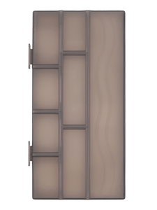 Парикмахерское оборудование - Кейс для невидимок Mustang MIKI06 Черный Фото 1