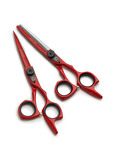 Набор ножниц Mustang Professional NP-01 Красный 5,5 дюйм Фото 1