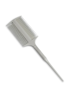 Расчески для мелирования - Расческа для мелирования Mustang MRB-37 Белый Фото 1