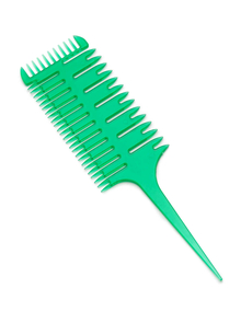 Расчески для мелирования - Расческа для мелирования Mustang RPM-01 Зелёный Фото 1