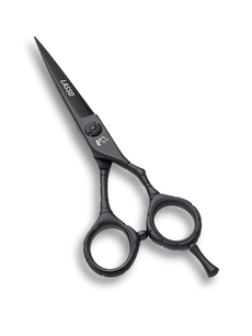 Набор ножниц - Ножницы прямые Mustang Base LASSO NB-05 Чёрный 5,5 дюймов Фото 1