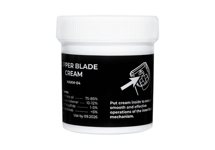 Расходные материалы - Крем для ухода за ножевыми блоками Mustang Professional MAKM04 Черный Фото 1